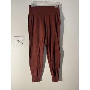 Lululemon Align Joggers High Rise 28" Mulled Wine Soft Sweatpants Women's Size 6